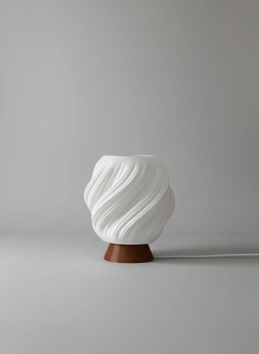 InnovLuce “Aurea” Table Lamp | Modern Sculptural Night Light | Warm Ambient Lamp