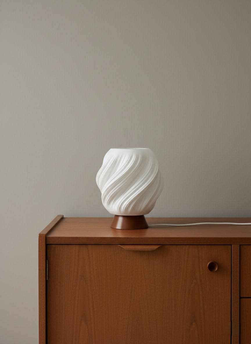 InnovLuce “Aurea” Table Lamp | Modern Sculptural Night Light | Warm Ambient Lamp