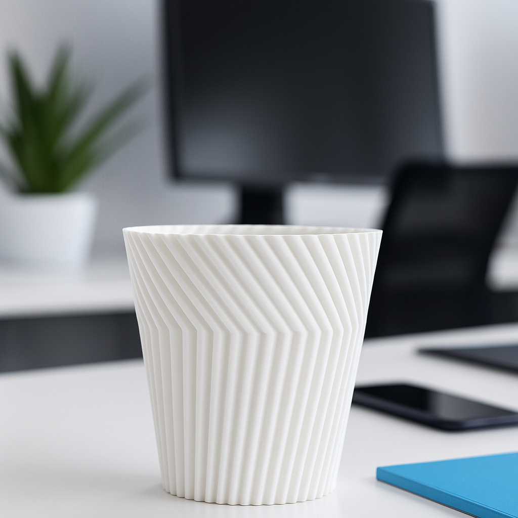 InnovLuce VertaForm Desk Organizer – Tapered Spiral Pen Holder