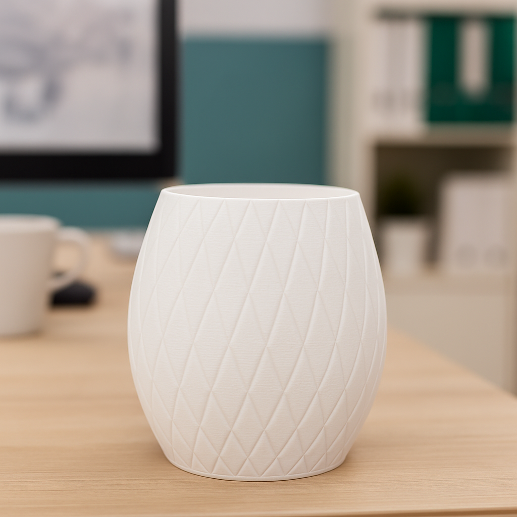 InnovLuce Ovalio Desk Organizer – Modern Office Pen Holder