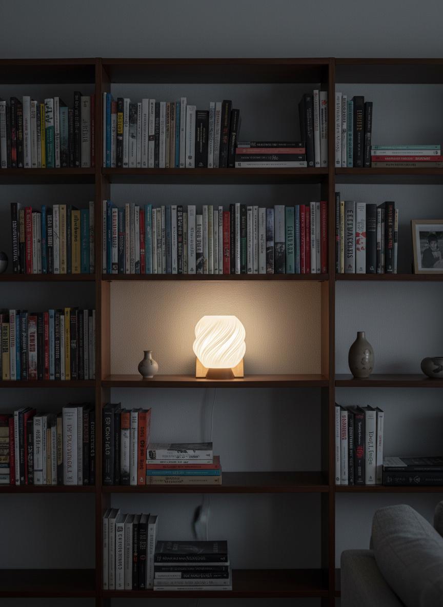 InnovLuce “Aurea” Table Lamp | Modern Sculptural Night Light | Warm Ambient Lamp